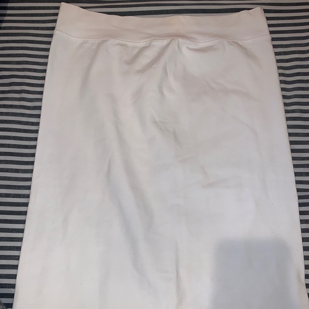 White Pencil Skirt